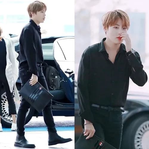 Thom Browne 2019 Leather Clutch Bag ,30/33cm - 톰브라… - 1