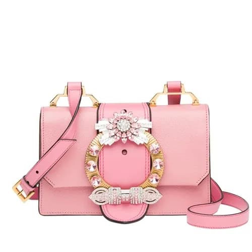 MiuMiu 2019 Lady Shoulder Cross Bag,23cm - 미우미우 20… - 1
