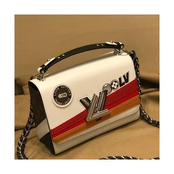 Louis Vuitton 2019 Leather Twist Shouder Bag,23cm … - 1