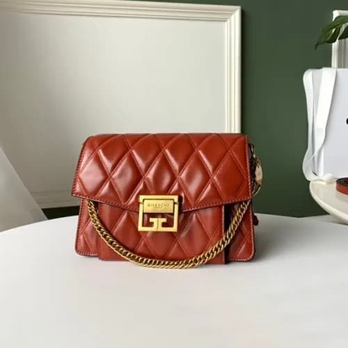 Givenchy 2019 GV3 Leather Medium Chain Shoulder Ba… - 1