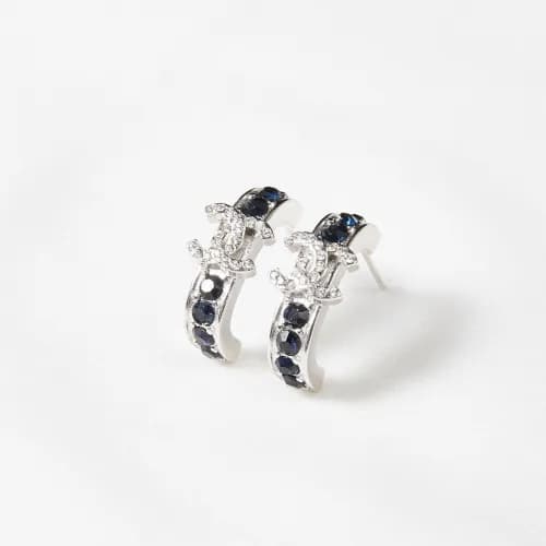 Chanel Earring -샤넬 여성 이어링 Cha0093.(화이트 골드) - 1