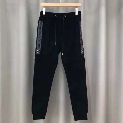 Off-White 2019 Mens Logo Cotton Trainning Pants - … - 1