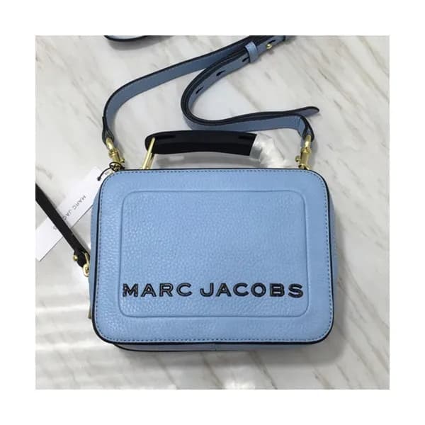 Mark Jacobs 2019 Leather Women Box Tote Shoulder B… - 1