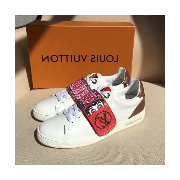 Louis Vuitton 2019 Ladies Leather Sneakers - 루이비통 … - 1