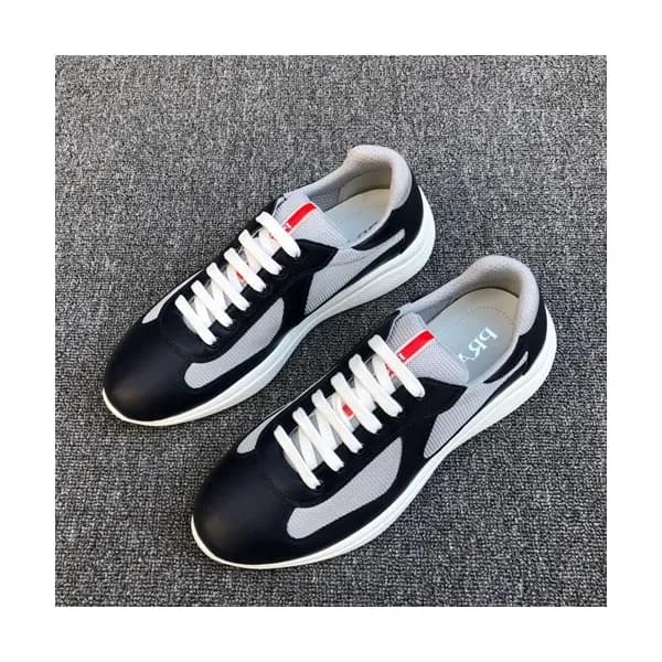 Prada 2019 Mens Leather Sneakers - 프라다 2019 남성용 레더… - 1