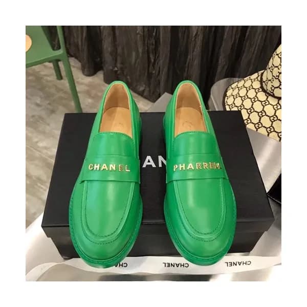 Chanel 2019 Ladies Leather Loafer - 샤넬 2019 여성용 레더… - 1