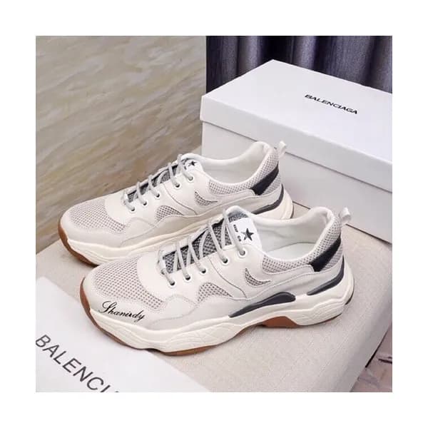 Balenciaga 2019 Mens Leather Sneakers - 발렌시아가 2019… - 1
