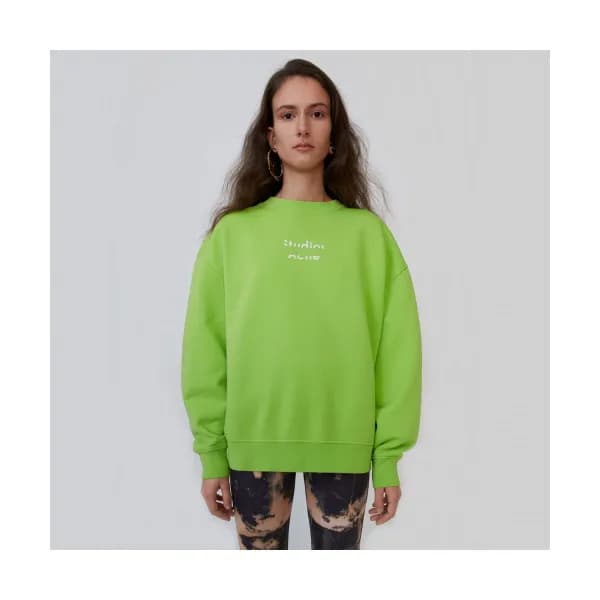 Acne 2019 Mm/Wm Logo Cotton Oversize HoodT - 아크네 2… - 1