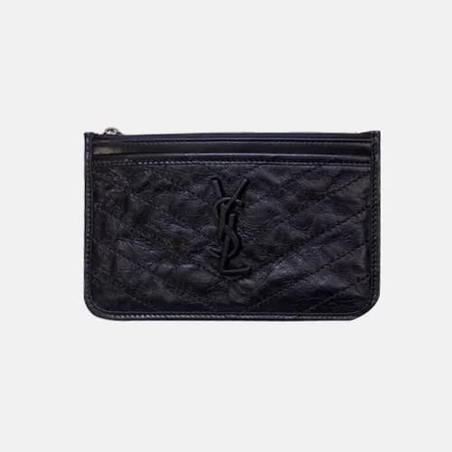 Saint Laurent 2019 Niki Leather Wallet,583577 - 입생… - 1