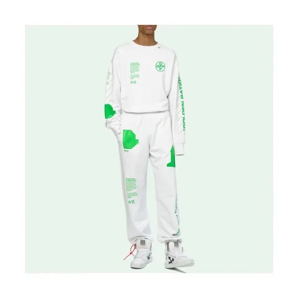 Off-white 2019 Mens Logo Cotton Man-to-man - 오프화이트… - 1