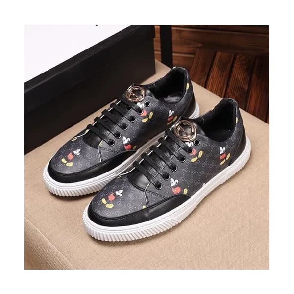 Gucci 2019 Mens Leather Sneakers - 구찌 2019 남성용 레더 … - 1