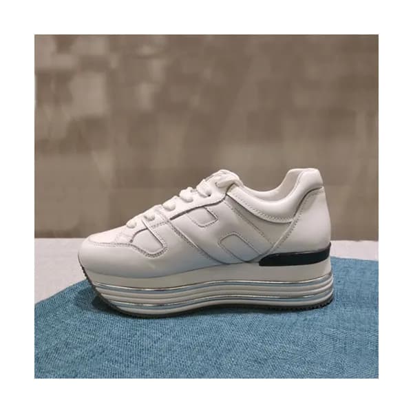 Hogan 2019 Ladies Leather Platform Sneakers - 호간 2… - 1