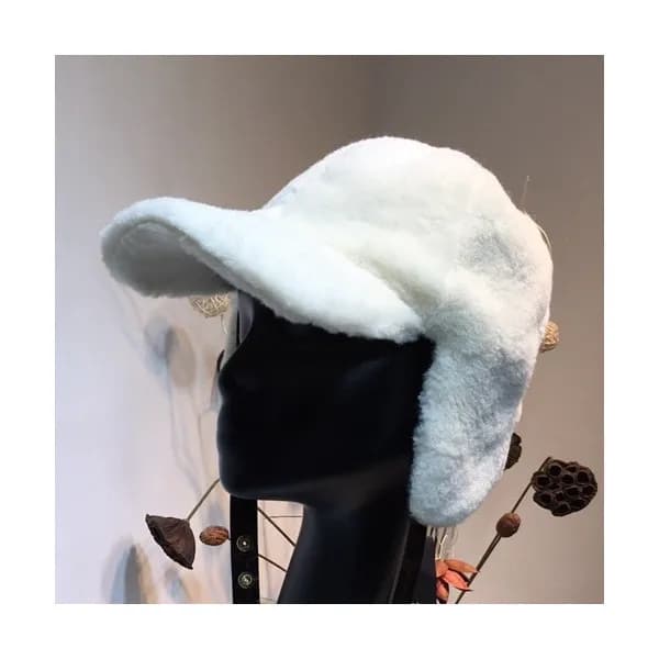 Fendi 2019 Ladies Lambs Wool Cap - 펜디 2019 여성용 램스울… - 1