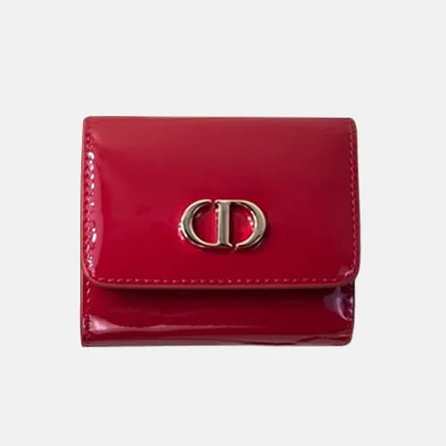 Dior 2019 Ladies CD Buckle Leather Wallet,10cm - 디… - 1