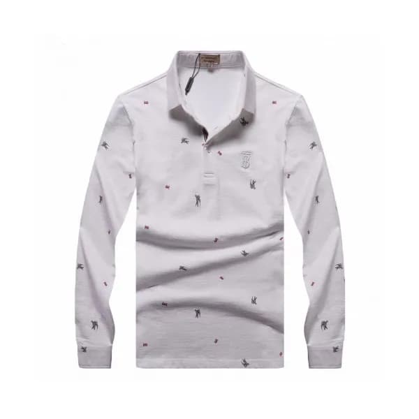 [버버리]Burberry 2020 Mens Logo Casual Cotton Polo Ts… - 1