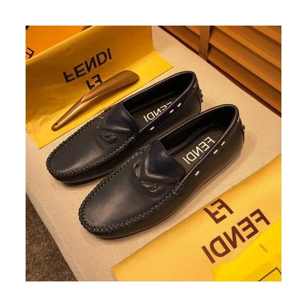 Fendi 2020 Mens Leather Loafer - 펜디 2020 남성용 레더 로퍼… - 1