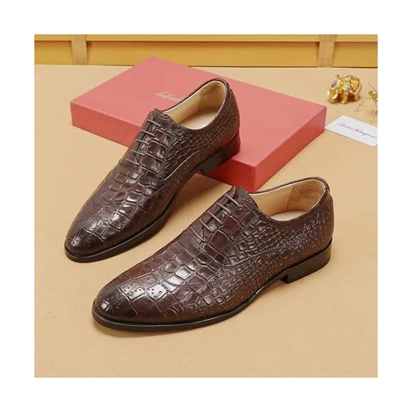 Ferragamo 2020 Mens Leather Oxford Shoes - 페라가모 20… - 1