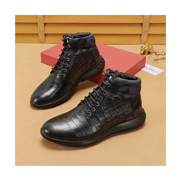 Ferragamo 2020 Mens Leather Sneakers - 페라가모 2020 남… - 1