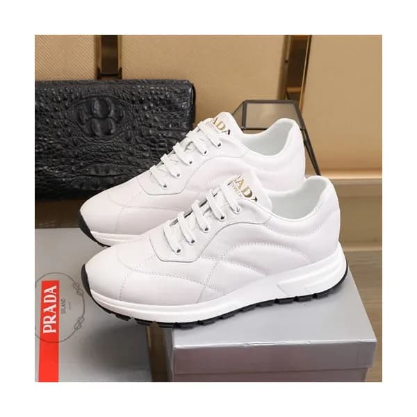 Prada 2020 Mens Leather Sneakers - 프라다 2020 남성용 레더… - 1