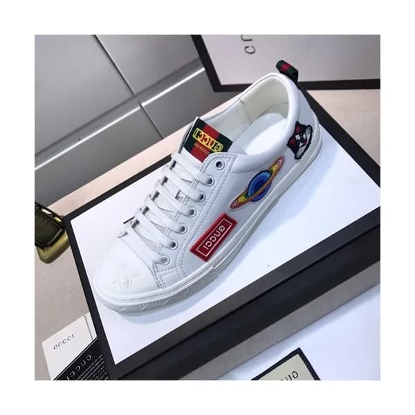 Gucci 2020 Mens Leather Sneakers - 구찌 2020 남성용 레더 … - 1