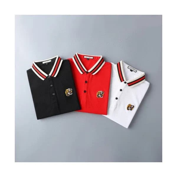 [매장판]Gucci 2020 Mens Logo Cotton Short Sleeved Pol… - 1