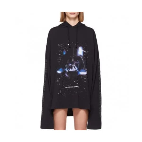 [베트멍]Vetements 2020 Mm/Wm Logo Oversize Cotton Hoo… - 1