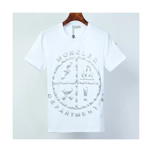 [매장판]Moncler 2020 Mens Logo Crew-neck Short Sleeve… - 1