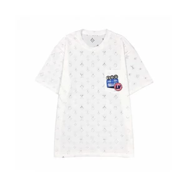 [루이비통]Louis vuitton 2020 Mens Logo Short Sleeved T… - 1