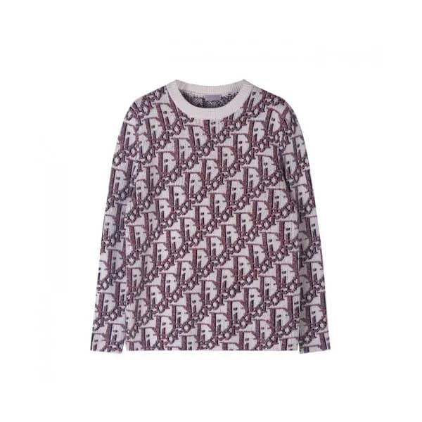 [디올]Dior 2020 Mens Retro Logo Crew-neck Sweaters -… - 1