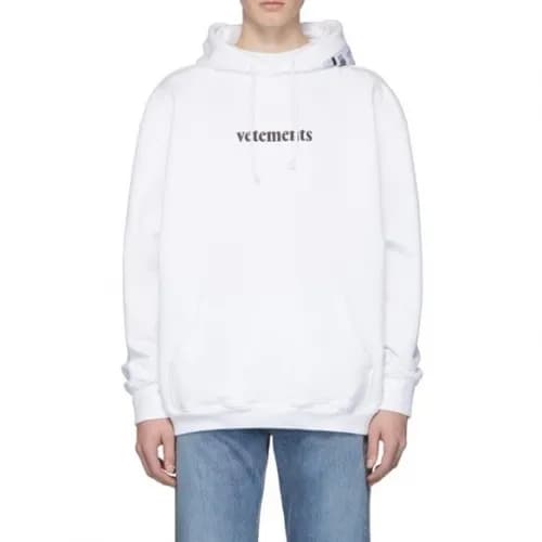 [베트멍]Vetements 2020 Mm/Wm Logo Oversize Cotton Hoo… - 1