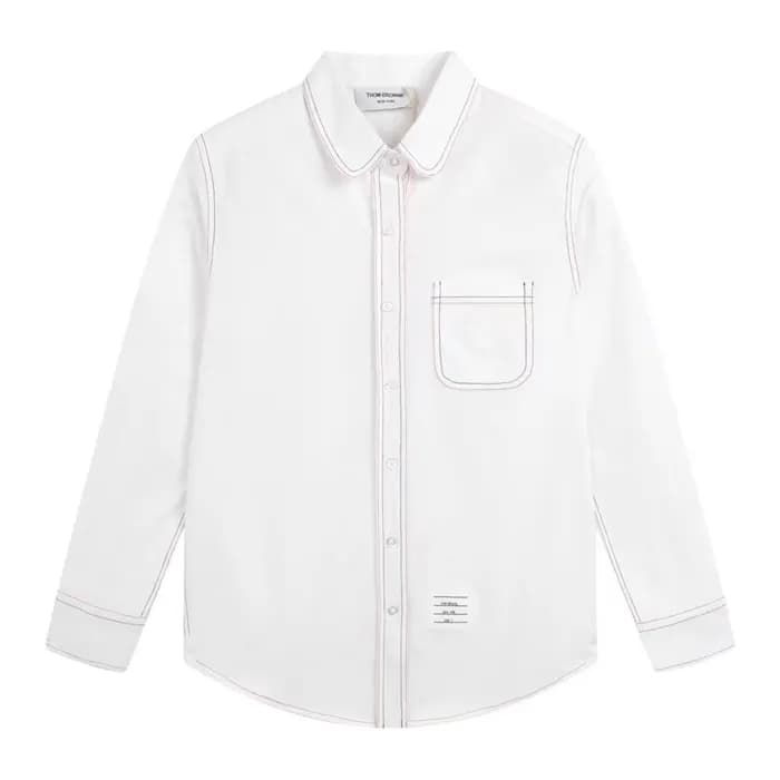 [톰브라운]Thom Browne 2020 Mens Strap Cotton Tshirts -… - 1
