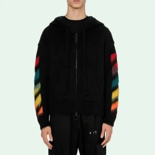 [오프화이트]Off-white 2020 Mm/Wm Brush Mohair Knit Swea… - 1