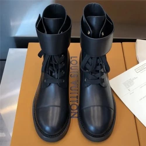 Louis Vuitton 2020 Women's Leather Ankle Boots… - 1