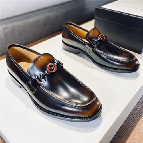 Gucci 2020 Men's Leather Oxford Shoes - 구찌 202… - 1