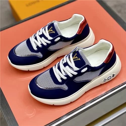 Louis Vuitton 2020 Men's Leather Sneakers - 루이… - 1