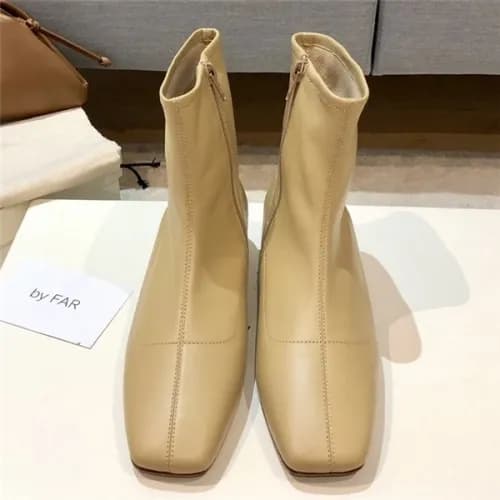 By Far 2020 Women's Leather Ankle Boots - 바이파 … - 1