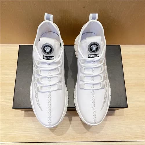 Versace 2021 Men's Leather Sneakers - 베르사체 202… - 1
