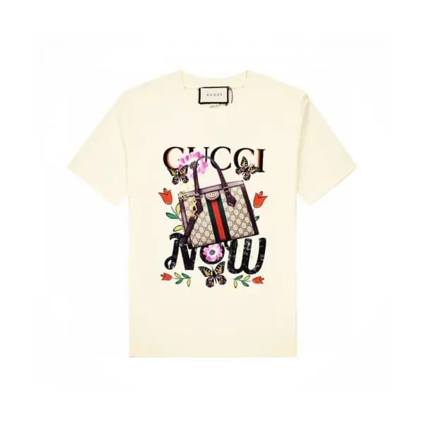 [매장판]Gucci 2021 Mm/Wm Logo Short Sleeved Tshirts -… - 1