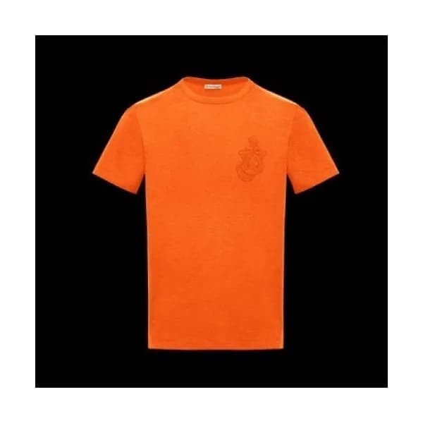 [매장판]Moncler 2021 Mens Logo Crew-neck Short Sleeve… - 1
