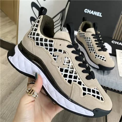Chanel 2021 Women's Leather Sneakers - 샤넬 2021… - 1