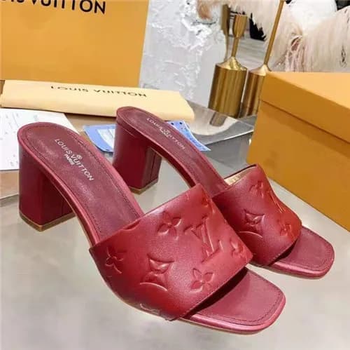 Louis Vuitton 2021 Women's Leather High Heel S… - 1