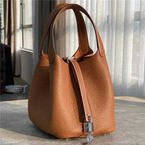 [에르메스]Hermes 2021 Women's Leather Bucket Tote … - 1