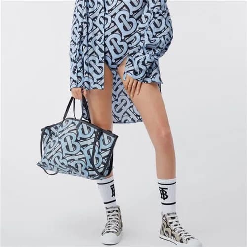 [버버리]Burberry 2021 Mm/Wm Leather Beach Tote Bag,30… - 1