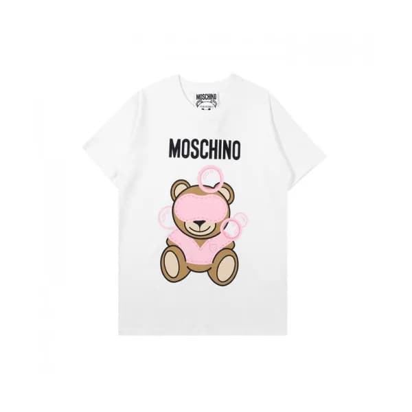 [모스키노]Moschino 2021 Mm/Wm Logo Cotton Short Sleeve… - 1