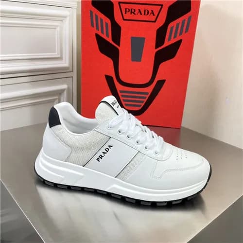 Prada 2021 Men's Leather Sneakers,PRAS0792 - 프… - 1