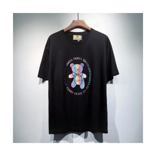 [추천템]Gucci Mm/Wm Logo Short Sleeved Tshirts Black… - 1