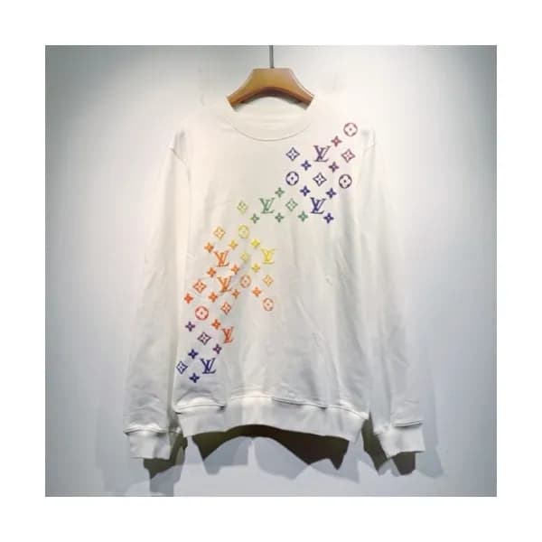 Louis vuitton Mm/Wm Casual Cotton Tshirts White -… - 1