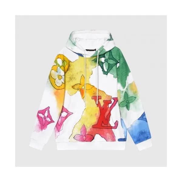 Louis vuitton Mens Casual Cotton Tshirts White - … - 1