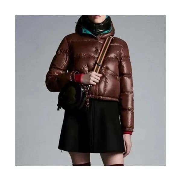 Moncler Womens Patch Logo Modern Duck Down Long … - 1