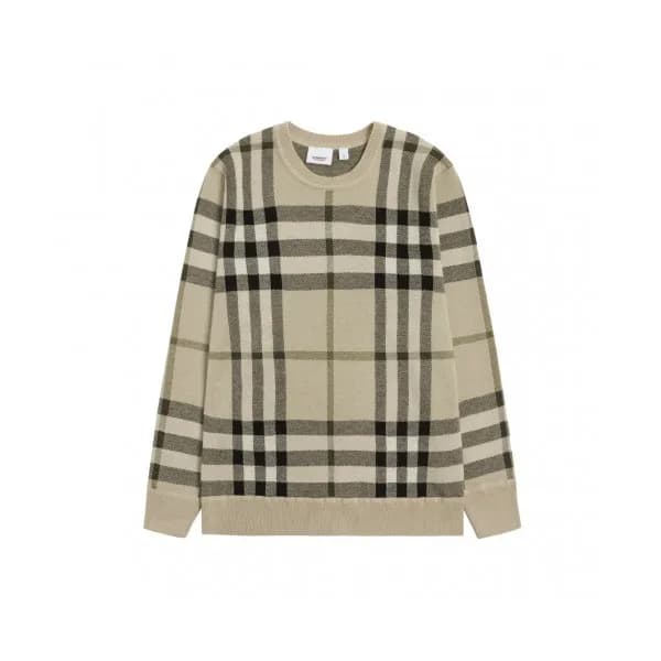 Burberry Unisex Casual Sweaters Gray - 버버리 남/녀 캐… - 1
